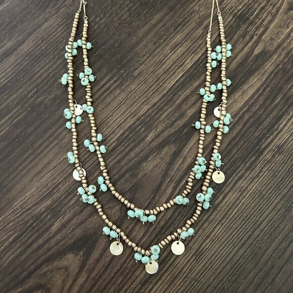 Two-Layer Beaded Necklace ASO Alex Russo - Picture 3 of 7